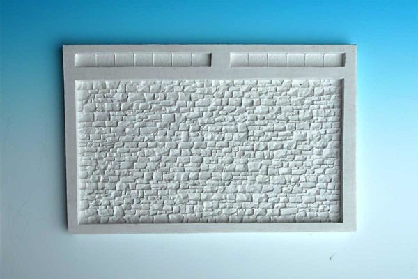 Spoerle 6043 -  Mur Moellon comme 6013, mais avec une rangÃ©e de pierres de couverture supplÃ©mentaire