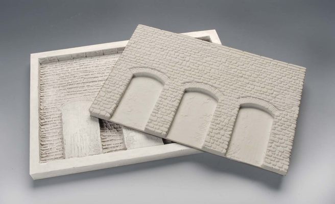 [Spoerle 6401] Spoerle 6401 -  Ouvrage de soutÃ¨nement Mur d'arcades plat bas 132par88par4mm