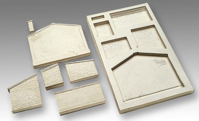 [Spoerle 7033] Spoerle 7033 -  pour faÃ§ades en relief, Pignon, mur, cheminÃ©e.