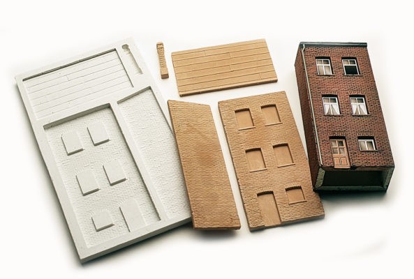 Spoerle 7120 -  Epartension de maison de ville 4 piéces y compris 1 insert de fenêtre 7116