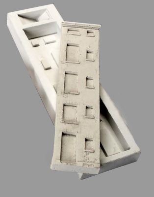 [Spoerle 7102p] Spoerle 7102p -  Maison de ville-cage d'escalier-epartension crépie