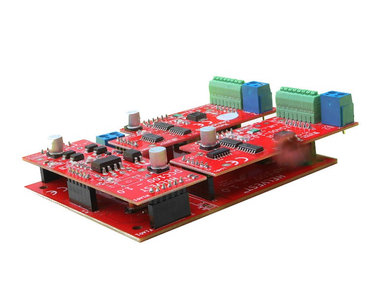[Helvest compl-ext-ES] Helvest ES400-8 Décodeur DCC/NMRA complet avec 16 sorties pour signaux avec alimentation externe