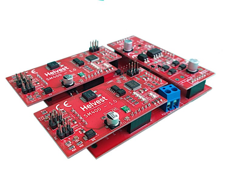 [Helvest compl-ext-SM] Helvest SM400-8 Décodeur DCC/NMRA complet pour 8 servomoteurs (alimentation externe)