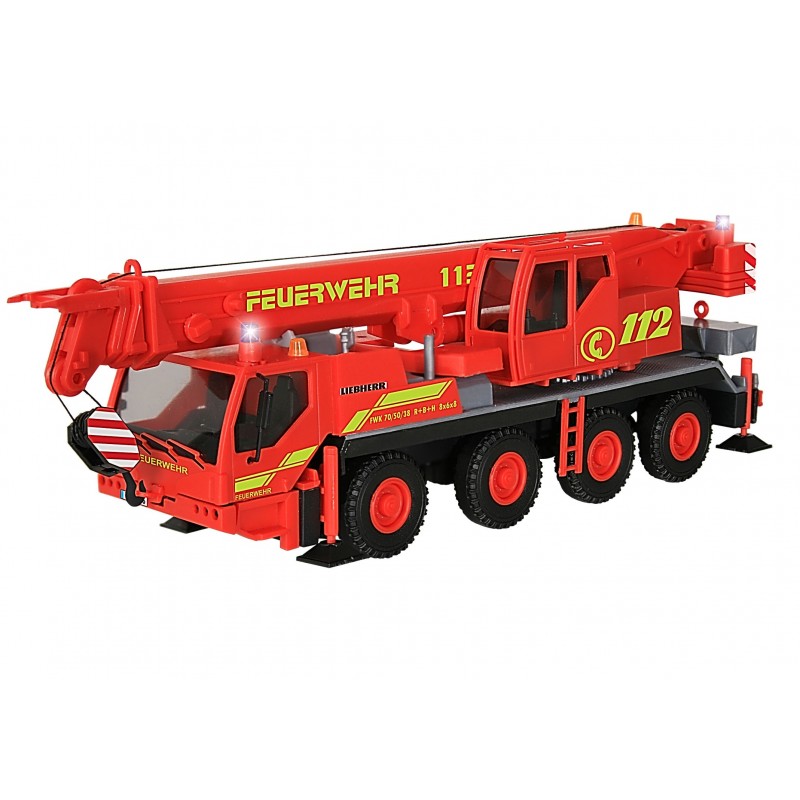 [Viessmann 1141] Viessmann 1141 H0 Feuerwehr Kranwagen Fktm