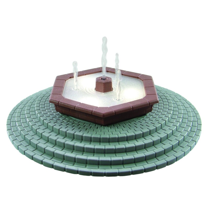 Viessmann 1316 H0 Mehrstr.Zierbrunnen m. Bel