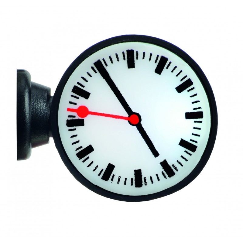 Viessmann 1383 H0 Bel. Bahnhofsuhr, LED weiß