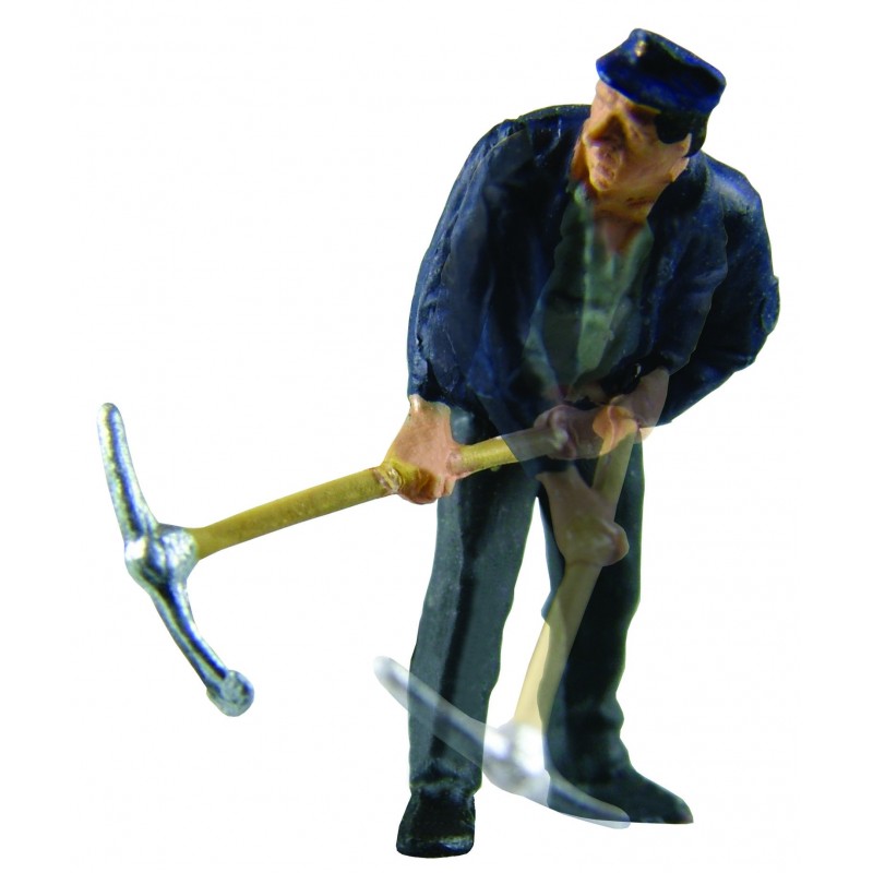 Viessmann 1527 H0 Landarbeiter,m.Kreuzhacke