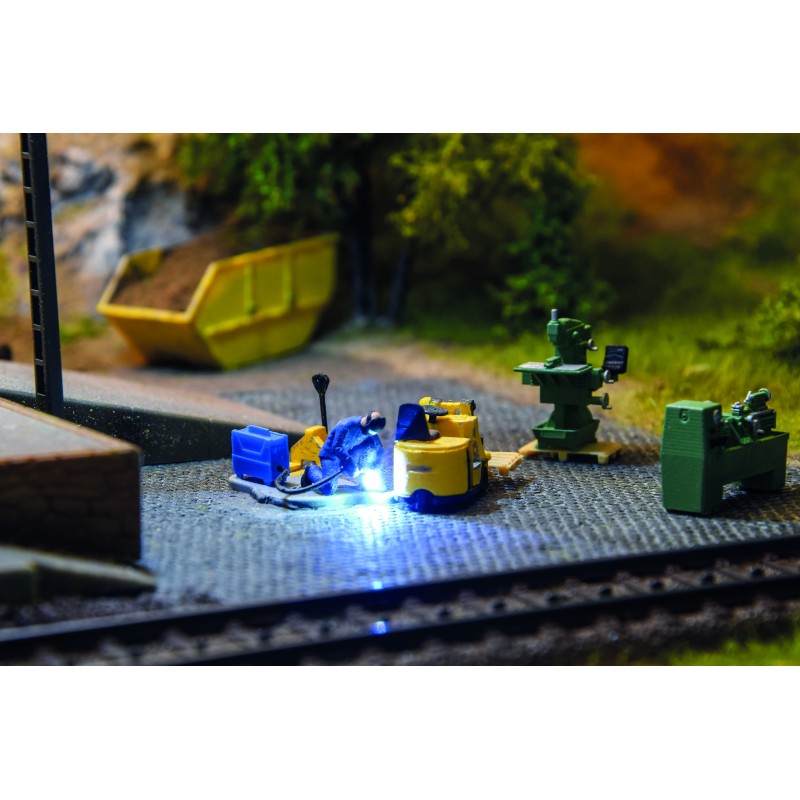 Viessmann 1538 H0 Schweißer mit Schweißlicht