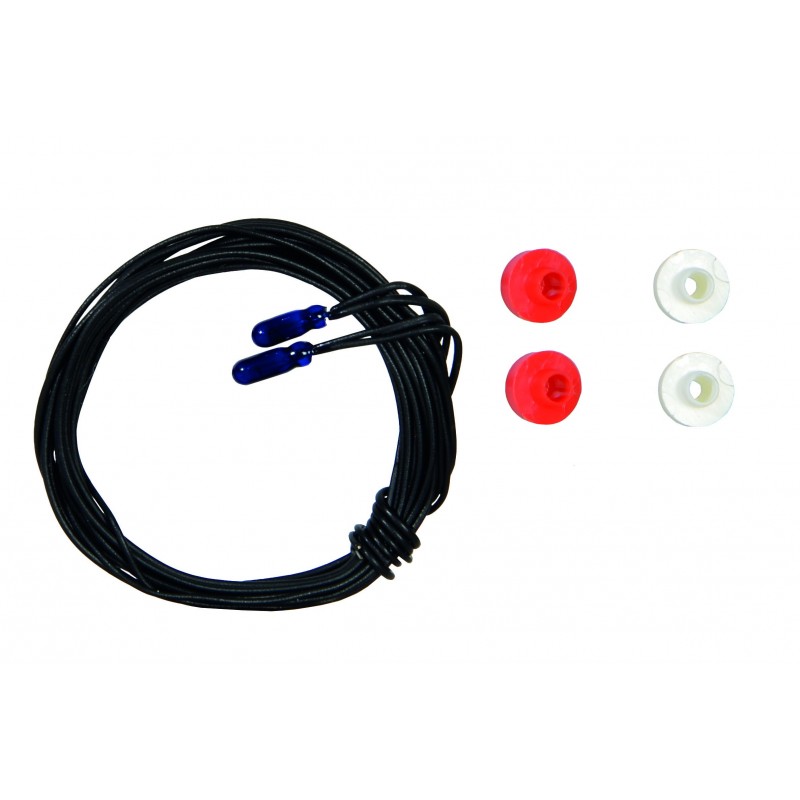 Viessmann 3506 Gluehlampen blau, 1,8 mm, 2 S