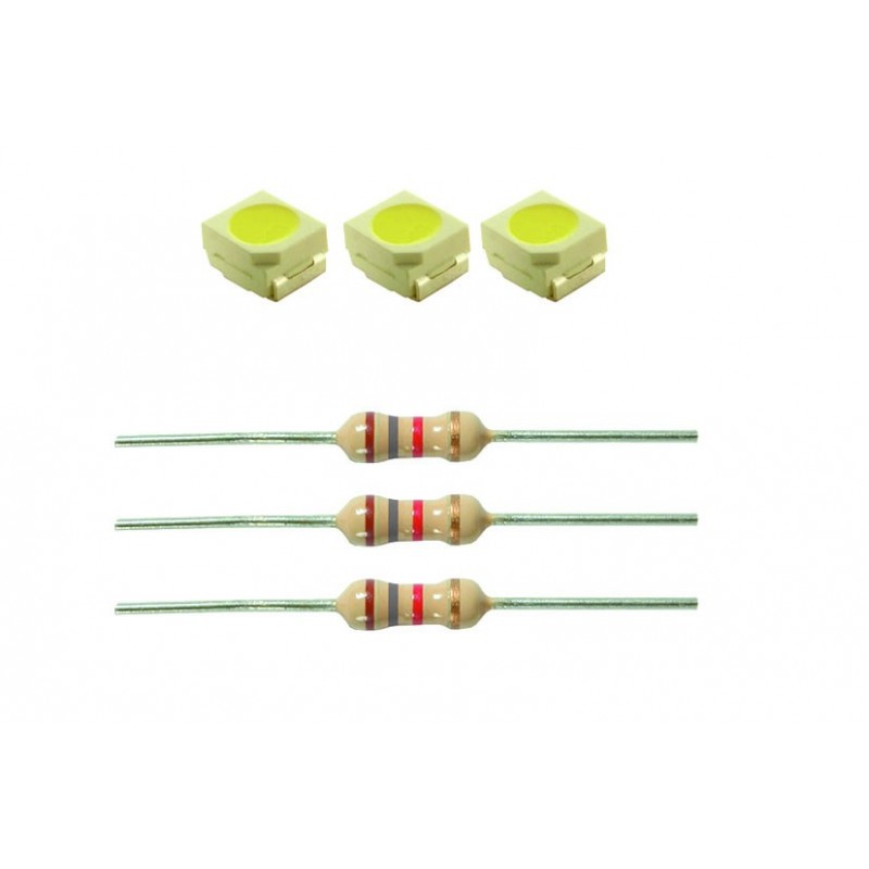 Viessmann 3556 LEDs weiss D1,8 mm,