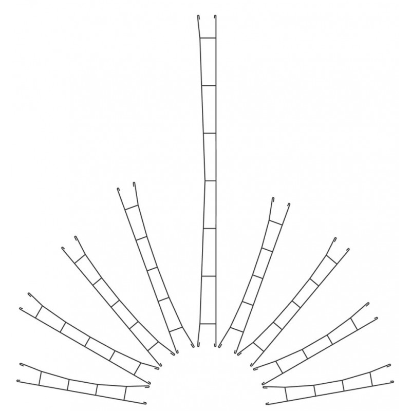 Viessmann 4134 H0 Fahrdraht 140,0 mm, 5 St.