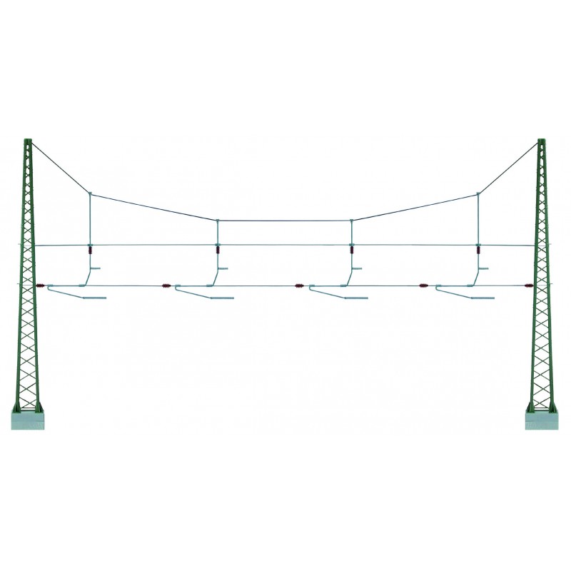 Viessmann 4163 H0 Quertragwerk ue. 4 Gleise