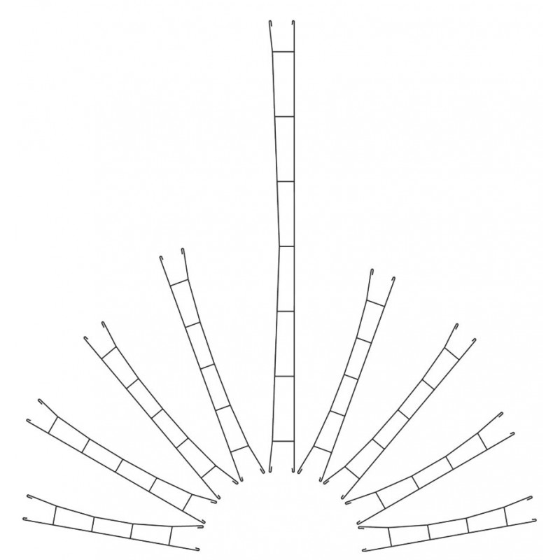 Viessmann 4230 TT Fahrdraht  122,0 mm, 5 St.