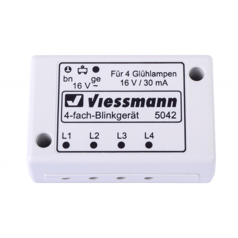 Viessmann 5042 N Vierfach-Blinkgeraet
