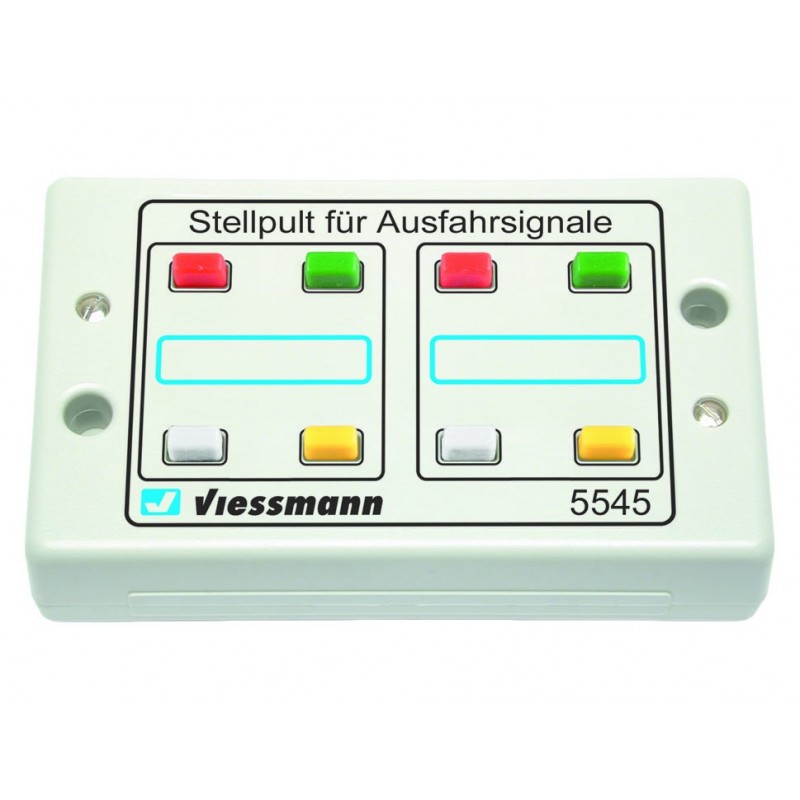 Viessmann 5545 Tasten-Stellpult 4-begriffig