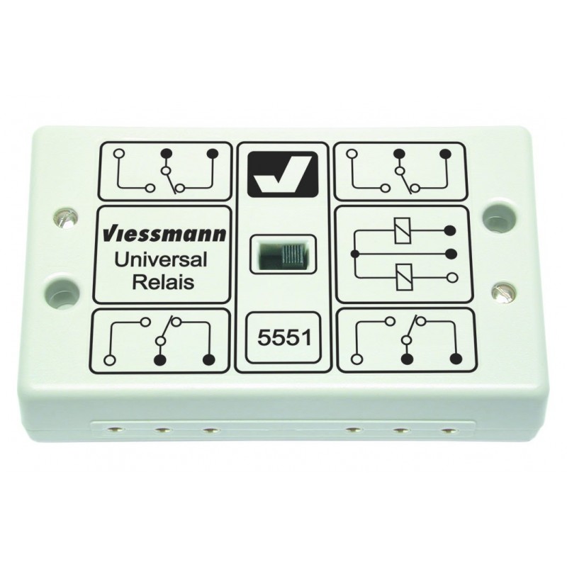 Viessmann 5551 Universal Relais 1x4UM