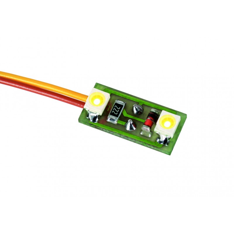 Viessmann 6017 H0 Hausbeleuchtung 2 LED gelb