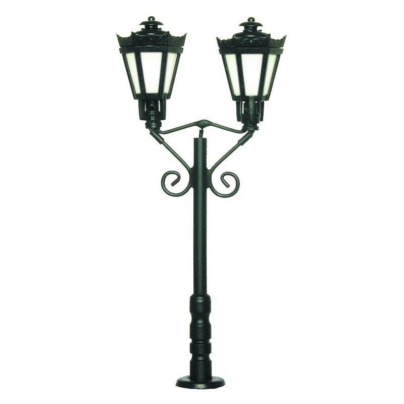 Viessmann 6073 H0 Parklaterne, zweifl.,schw.