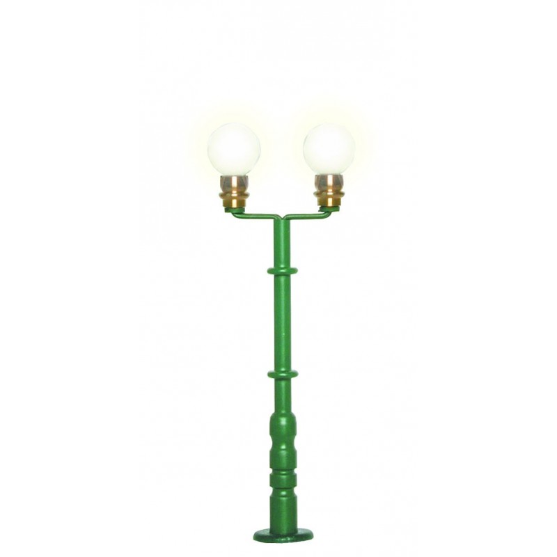 Viessmann 6305 H0 Kugelleuchte zweiflammig