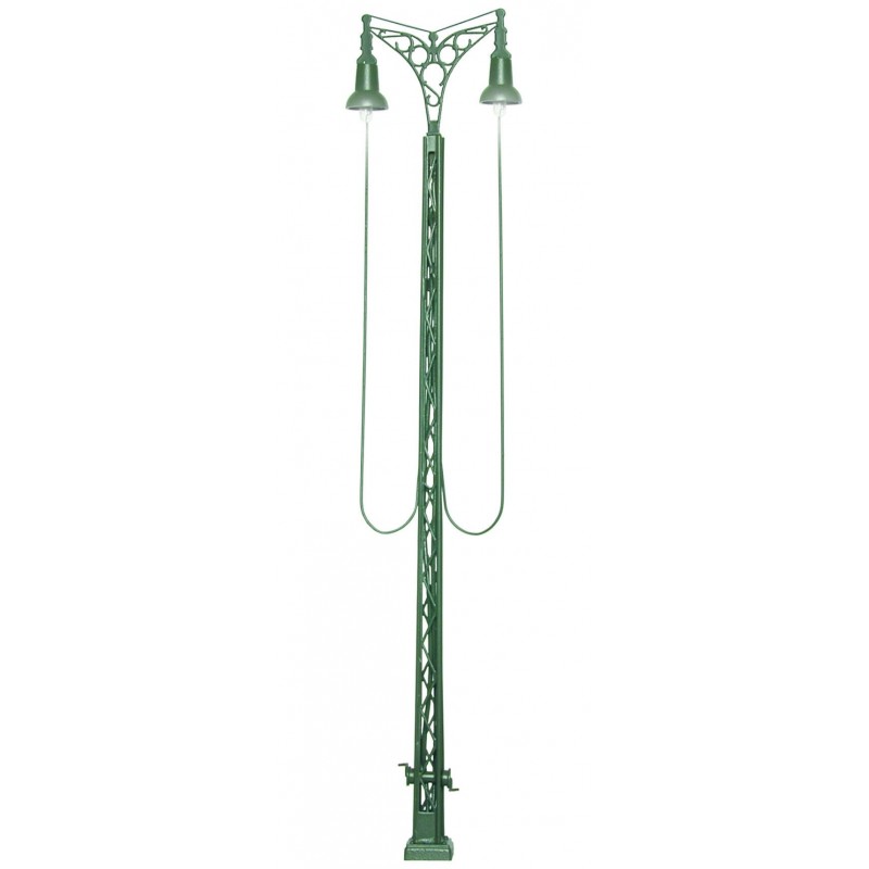 Viessmann 6390 H0 Gittermastl. Zweiflammig