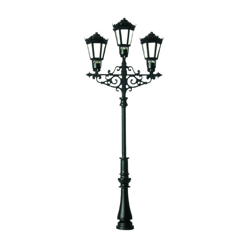 Viessmann 6398 H0 Gaslaterne dreifl. LED