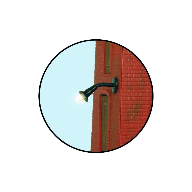 Viessmann 6442 N Wandleuchte, LED warmweiss