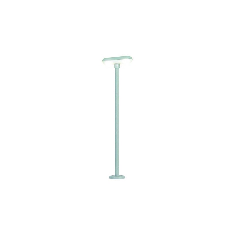 Viessmann 6464 N Bahnsteigleuchte, LED weiss