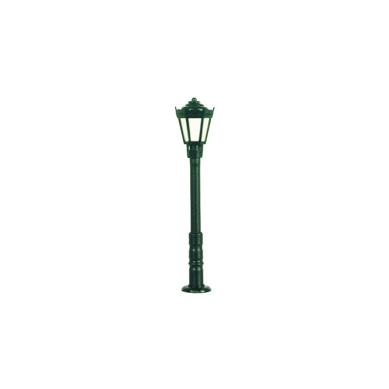 Viessmann 6470 N Parklaterne schwarz, LED