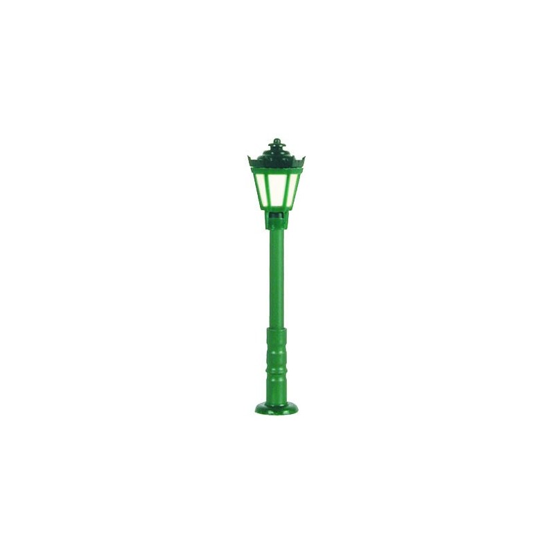 Viessmann 6472 N Parklaterne gruen, LED