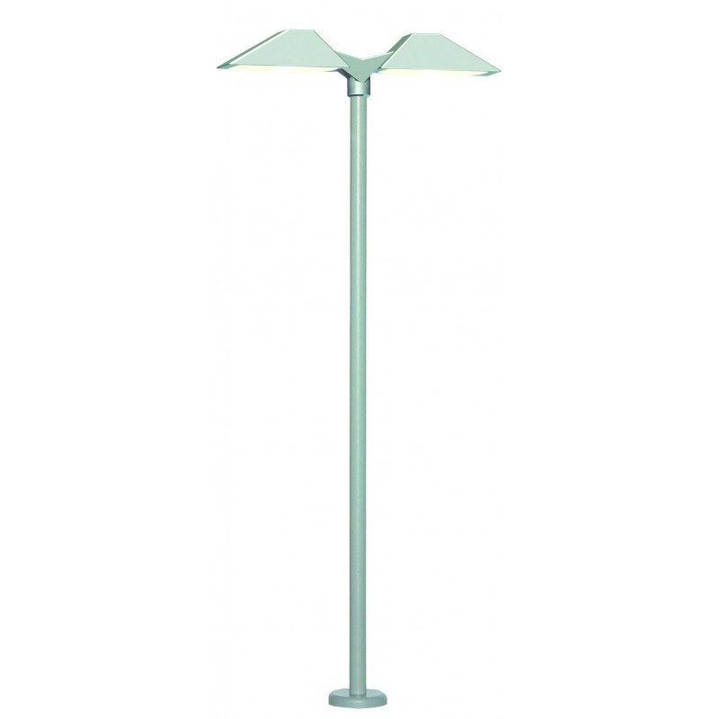 Viessmann 6484 N Mod.Bahnsteigl.dop.LED weiß