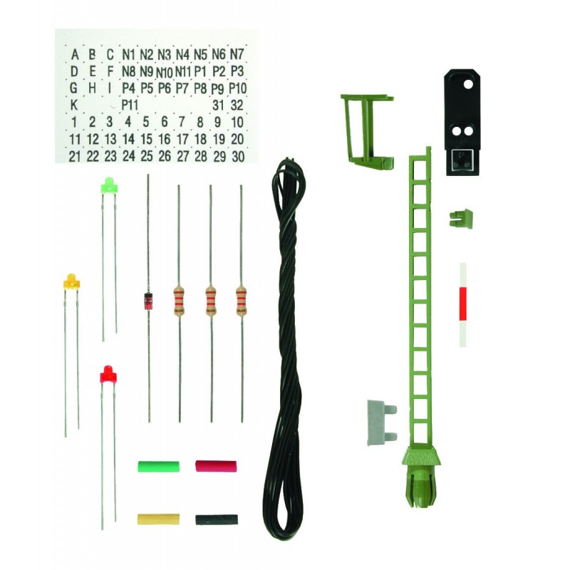 Viessmann 6732 H0 Bausatz Licht-Einfahrsig.