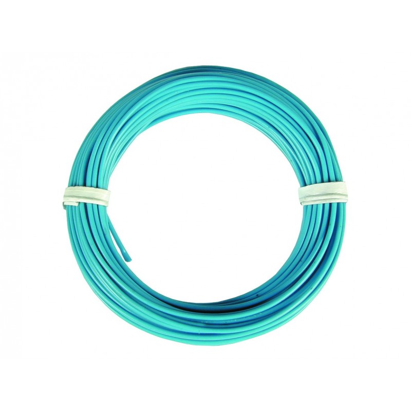Viessmann 6861 Kabelring, 0,14mm, blau, 10m