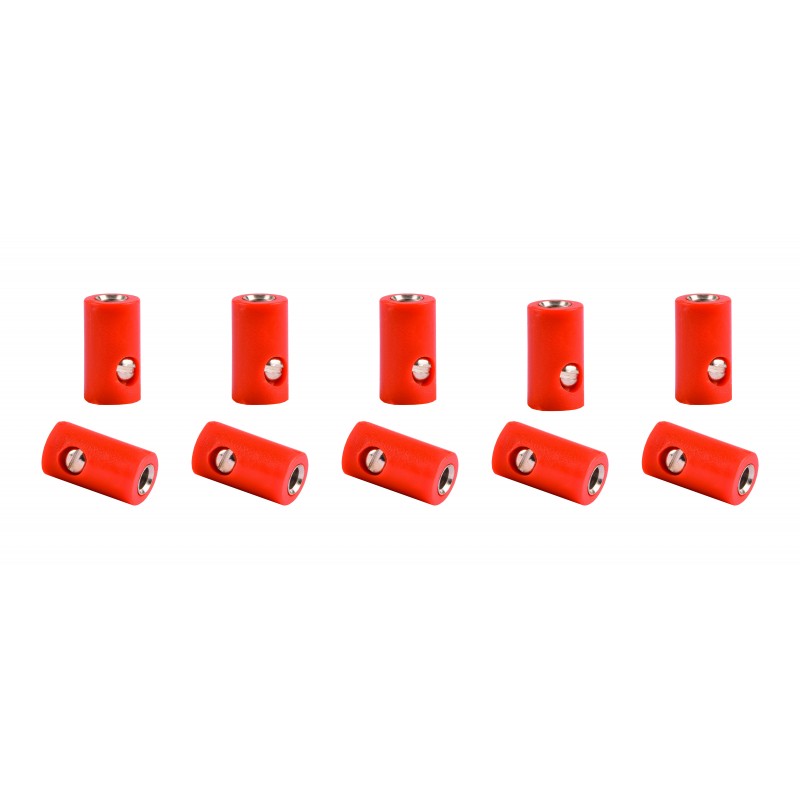 Viessmann 6884 Muffen orange, 10 Stueck