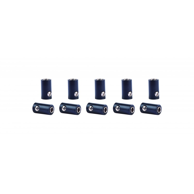 Viessmann 6886 Muffen schwarz, 10 Stueck