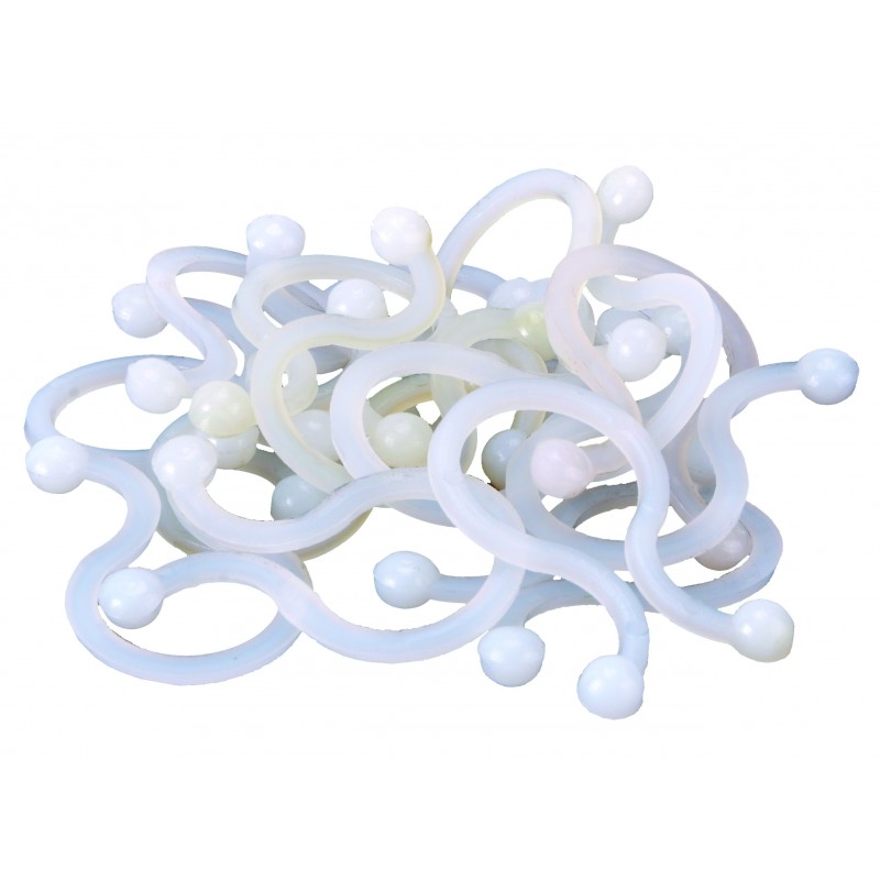 Viessmann 6889 Omega Clips, 20 Stück