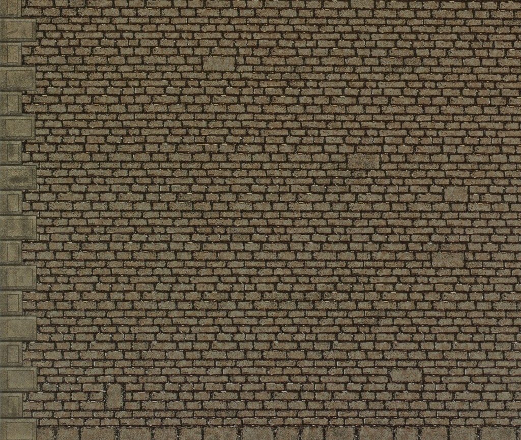 [M0058] MUR EN PIERRE Metcalfe M0058