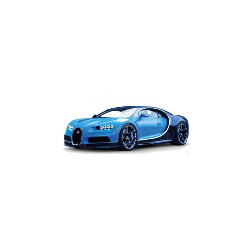 BBURAGO BUGATTI CHIRON BLEUE 1/18