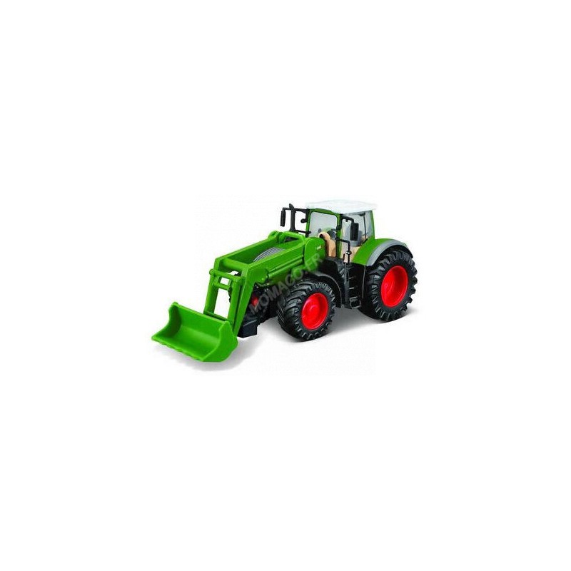 BURAGO 31631FENDT 1000 VARIO AVEC CHARGEUSE - TRACTEUR A FRICTION