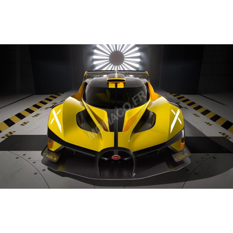 BBURAGO BUGATTI BOLIDE W16 8.0 FOUR-TURBO 2020 JAUNE 1/18