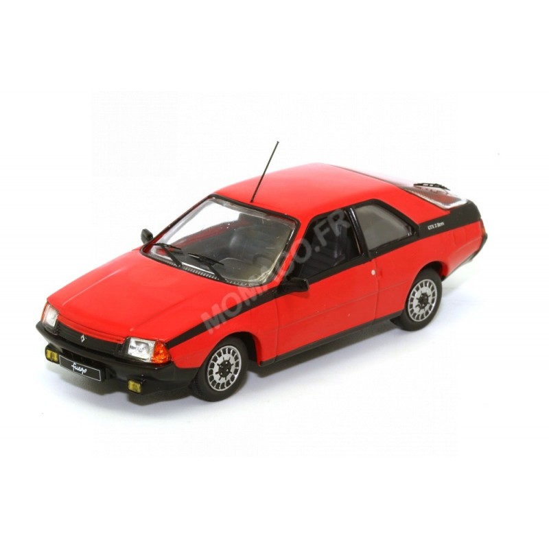ODEON RENAULT FUEGO GTX 1985 ROUGE 1/43