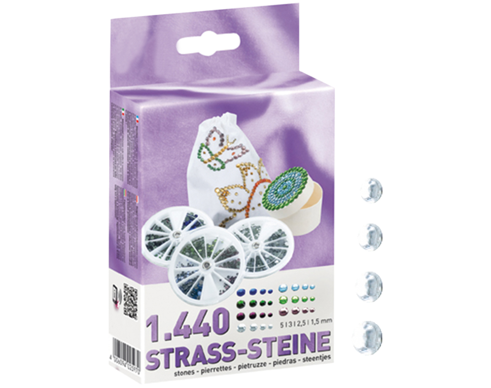 DONAU 0259-11 - Pierres de rechange blanches 1728 pcs.  