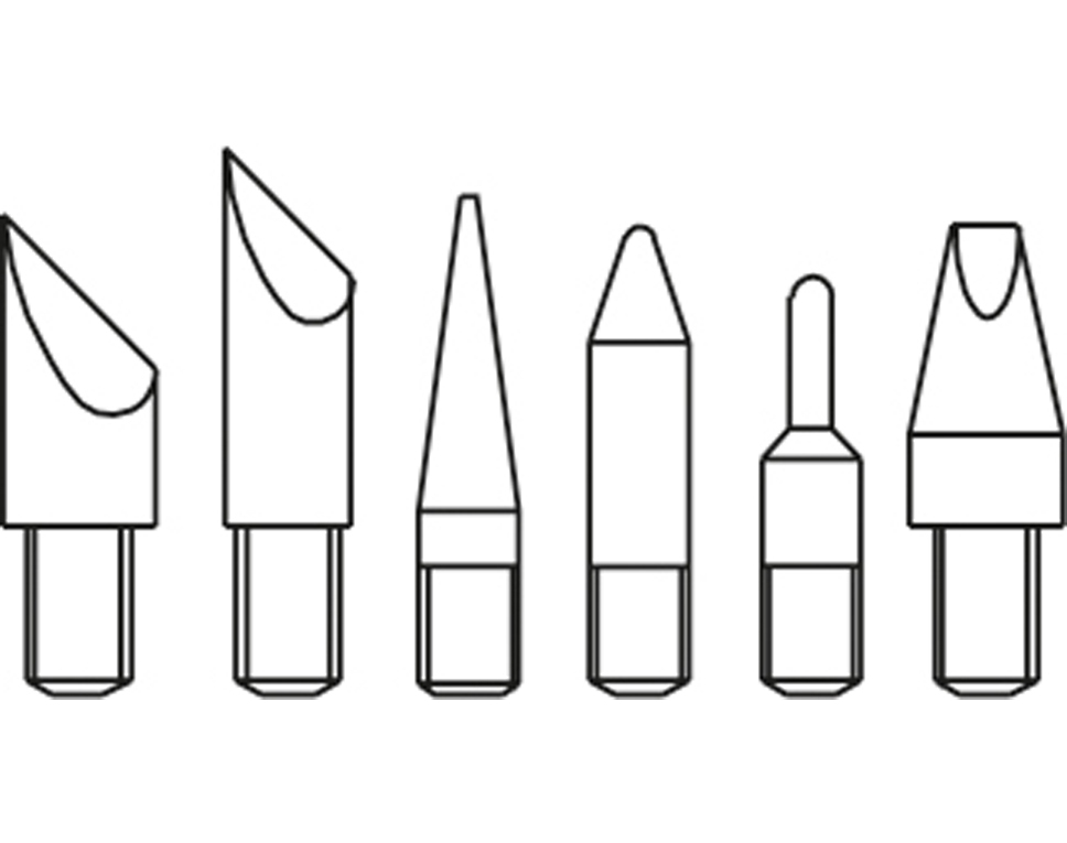 DONAU 0269-40 - Set de pointes à cuire et à modeler 6 pcs.  