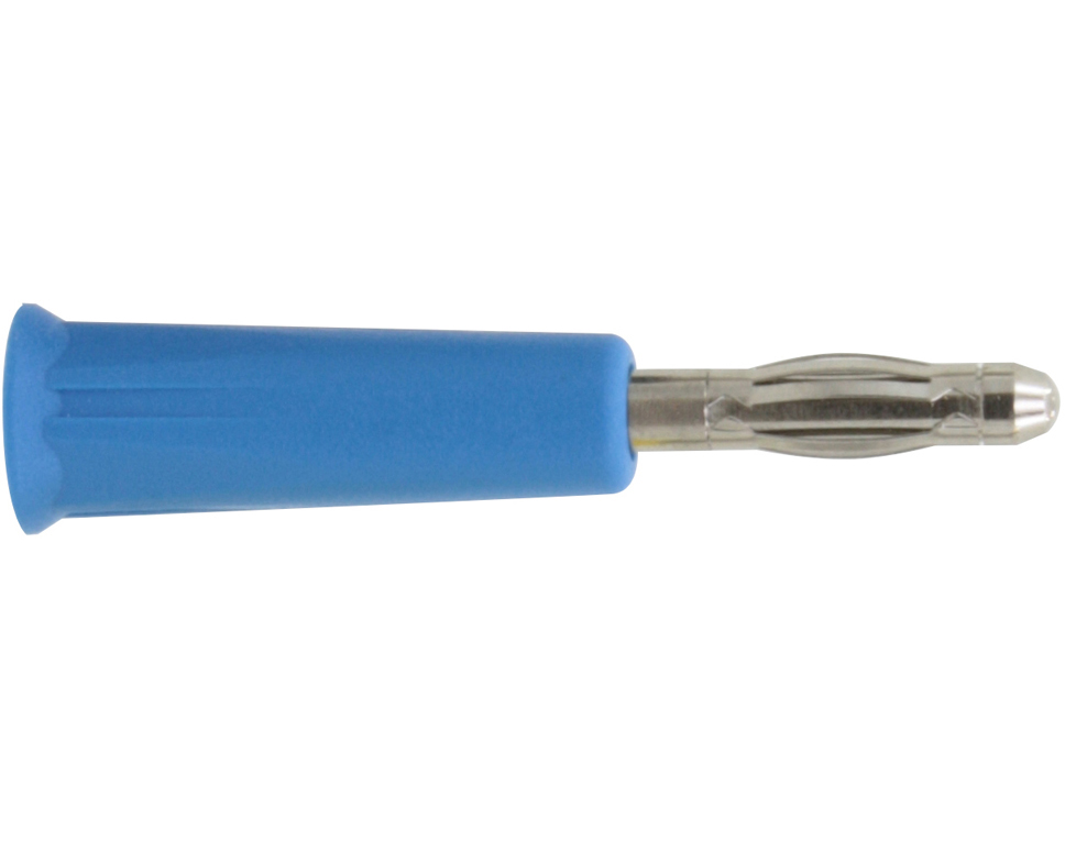 DONAU 1012 - Fiche banane 4mm bleue  