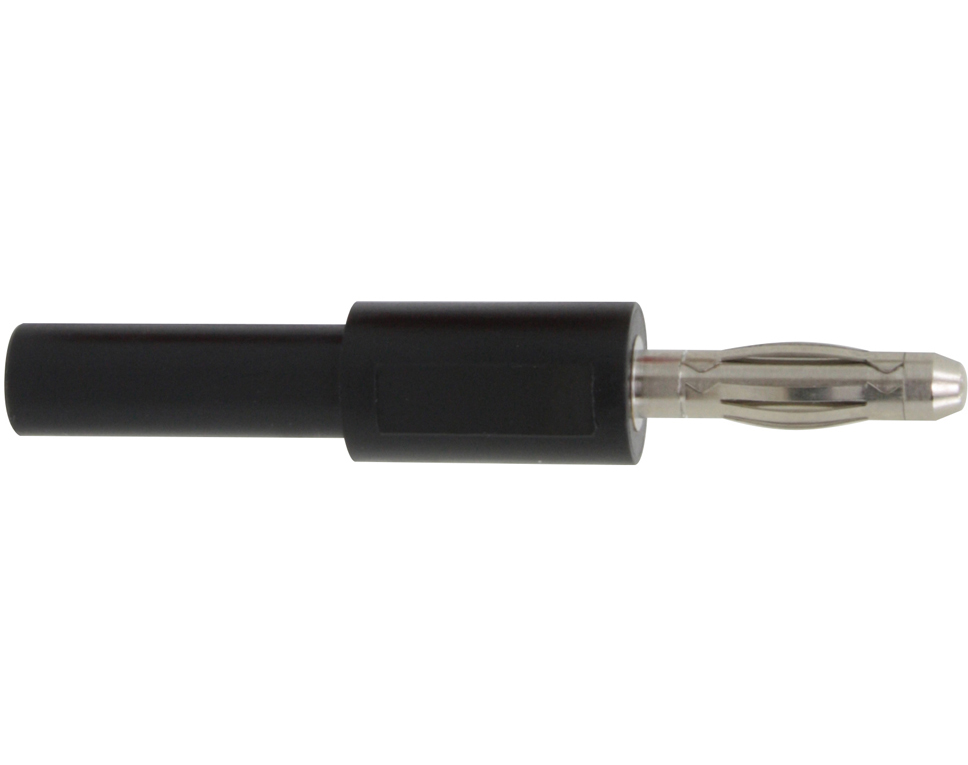 DONAU 1031 - Adaptateur mâle 4 mm - femelle 2 mm noir  