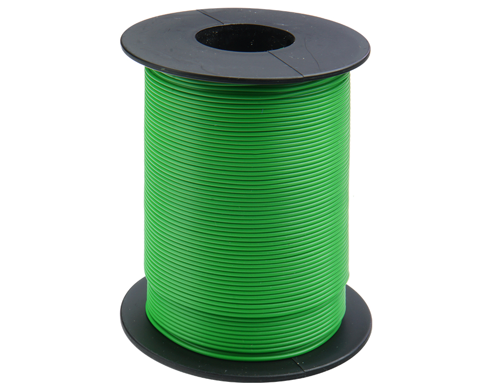DONAU 105-4-100 - Fil de cuivre de coupure 0,5 mm / 100 m vert  