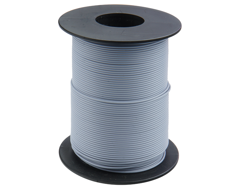 DONAU 105-9-100 - Fil de cuivre commutable 0,5 mm / 100 m gris  
