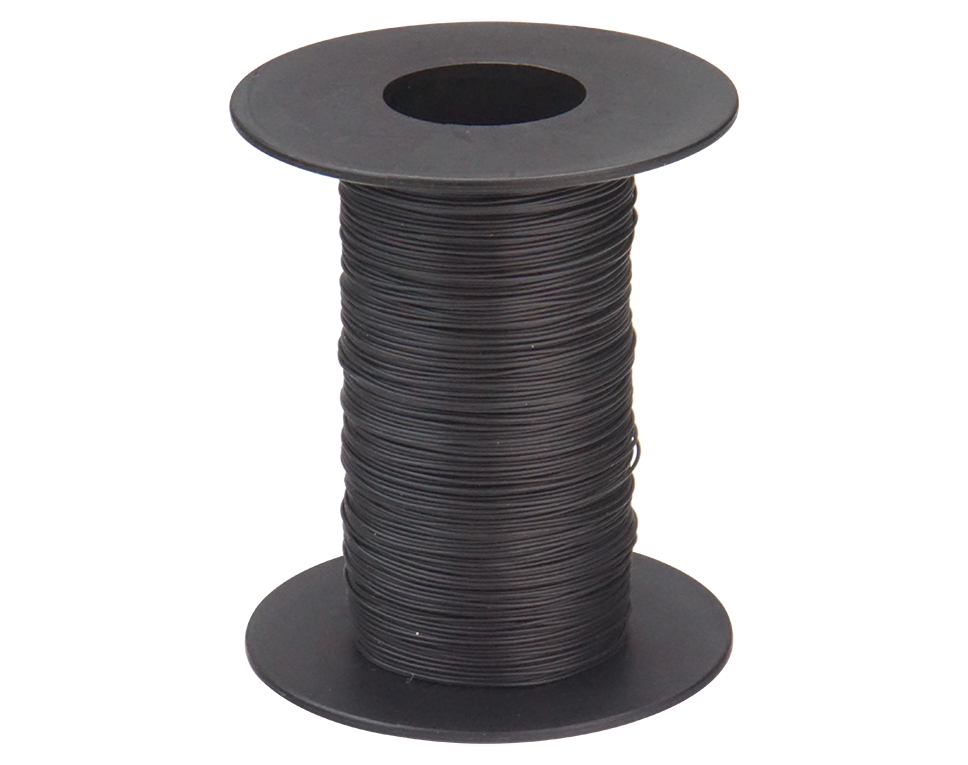 DONAU 110-1-100 - Toron de cuivre 0,04 mm² / 100 m noir  