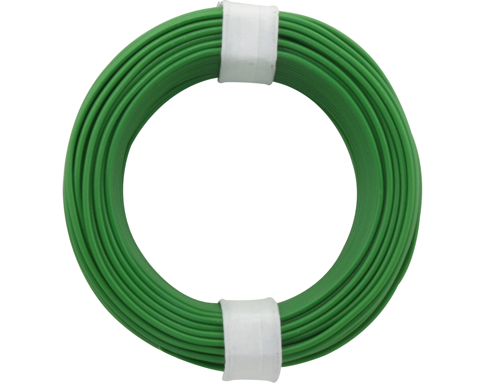 DONAU 118-4 - Fils de cuivre commutés 0,14 mm² / 10 m / vert  