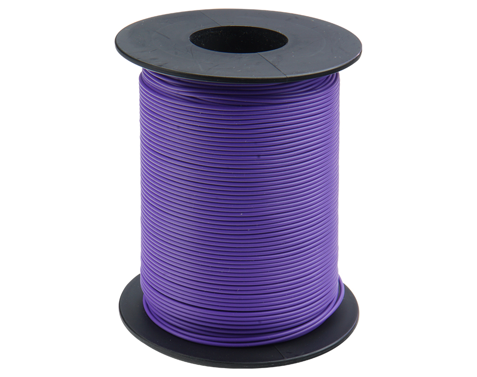 DONAU 119-16 - Toron de cuivre 0,14 mm² / 100m violet  
