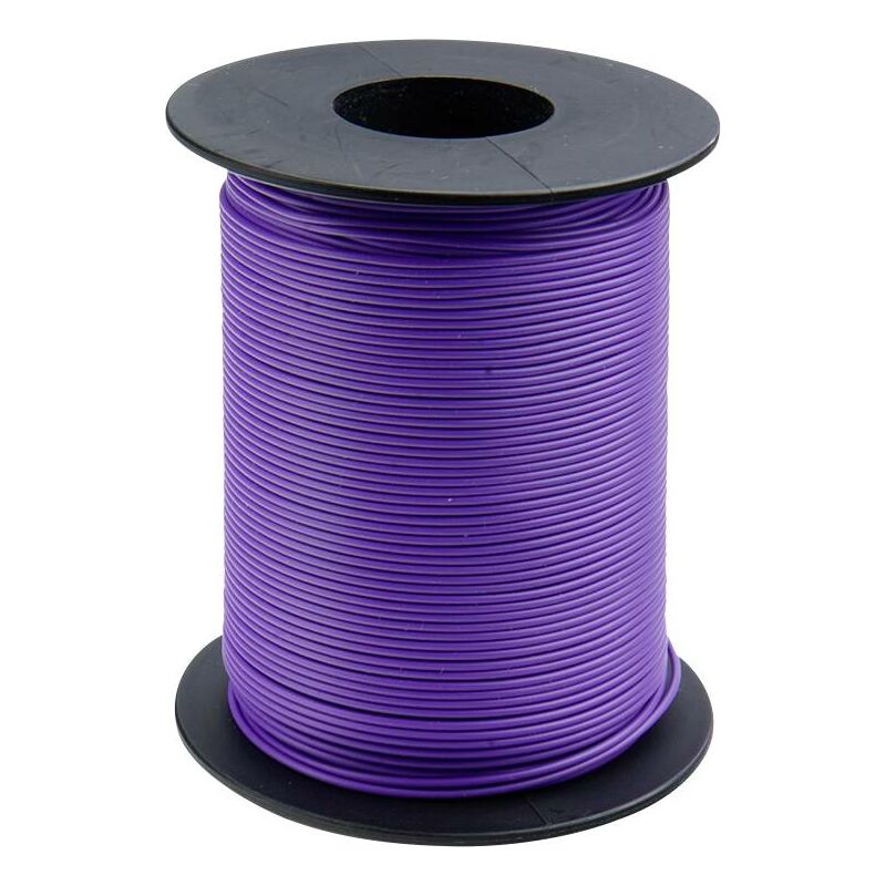 DONAU 119-16 - Toron de cuivre 0,14 mm² / 100m violet  